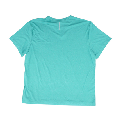 Ice Blue Solid Active T-Shirt