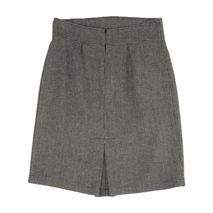 Gray Misc Midi Skirt