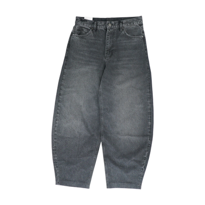 Gray Tapered Jeans