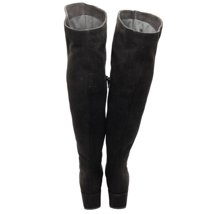 Black Knee High Boots