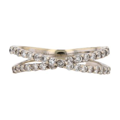 5/8 ctw 14K Two-Tone Gold Diamond Band Ring