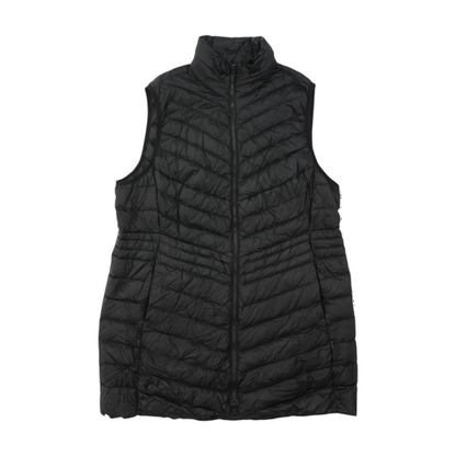 Black Tall Solid Vest