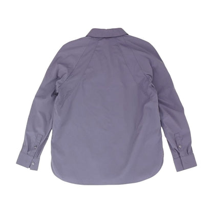 Purple Solid Button Down