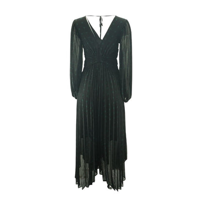 Black Graphic Maxi Dress