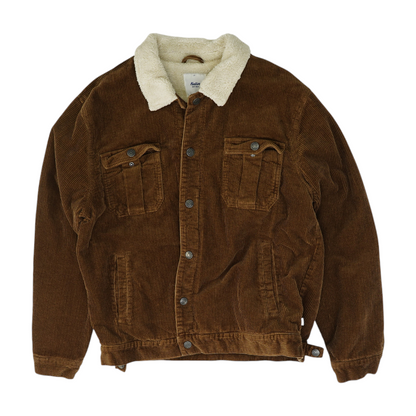 Brown Solid Jacket