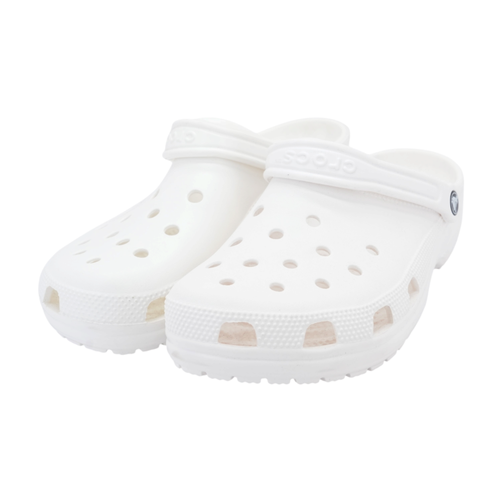 White Slip-On Casual Shoes