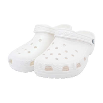 White Slip-On Casual Shoes