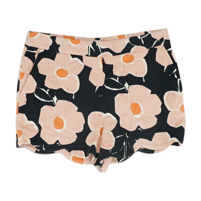 Pink Floral Chino Shorts