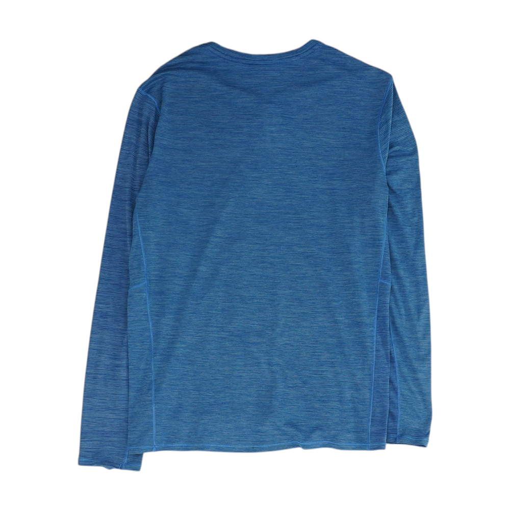 Blue Solid Active T-Shirt