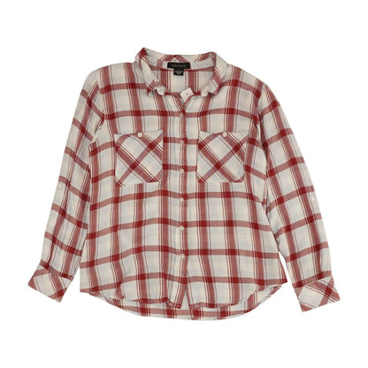Red Plaid Button Down