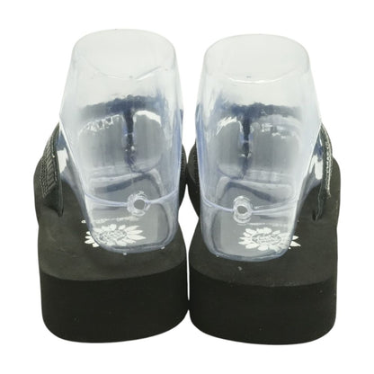 Black Flip Flop Sandals