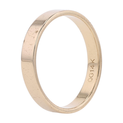 14K Yellow Gold Band