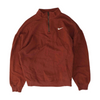 Burgundy Solid 1/4 Zip Pullover