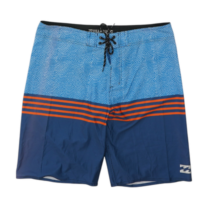 Blue Polka Dot Swim Bottom