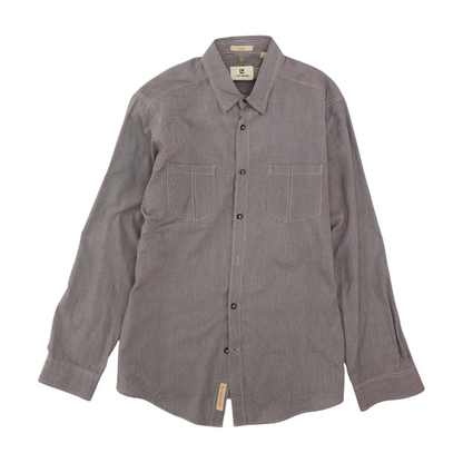 Multi Check Long Sleeve Button Down
