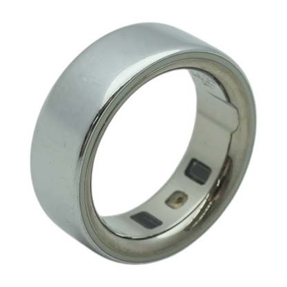 4th Gen Metallic Silver Smart Ring
