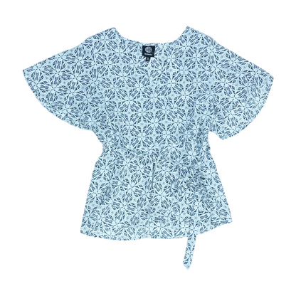 Black Print Blouse