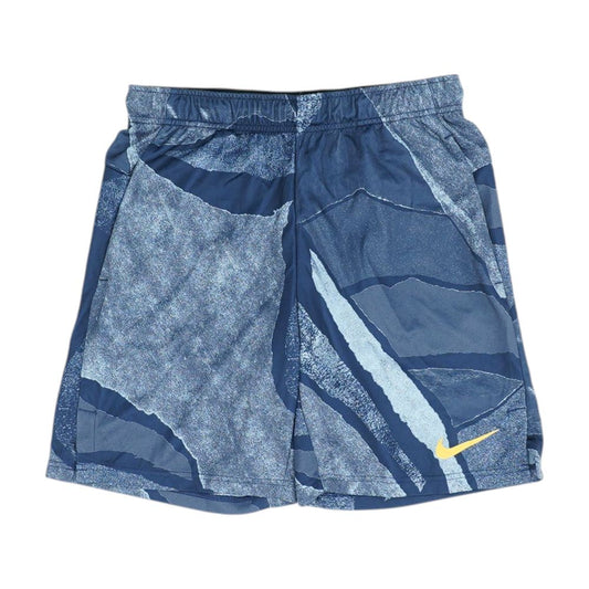 Gray Graphic Active Shorts