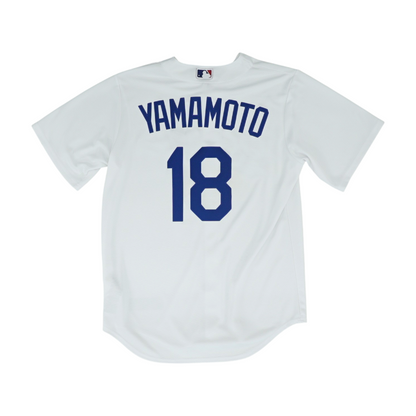 Men's White Los Angeles Dodgers Short Sleeve Jersey