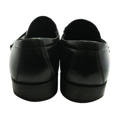 Black Leather Loafer Dress Shoes