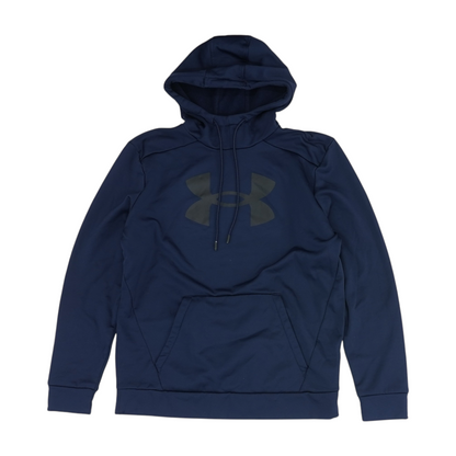 Navy Solid Hoodie Pullover