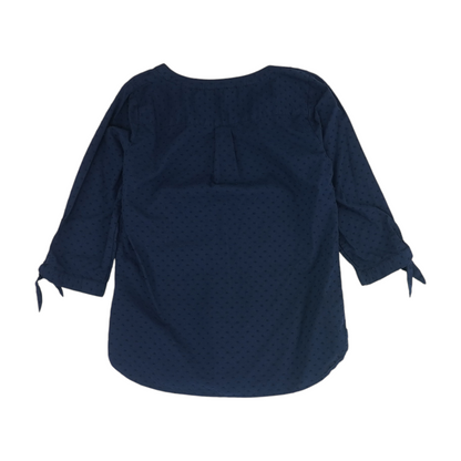 Navy Button Down