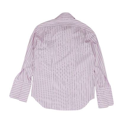 Pink Striped Long Sleeve Button Down
