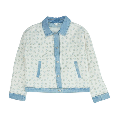 White Floral Jacket