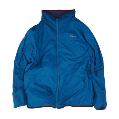 Blue Color Block Lightweight Jacket