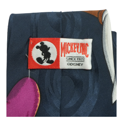 Vintage Navy Novelty Neck Tie