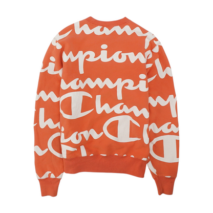 Coral Graphic Sweatshirt Pullover