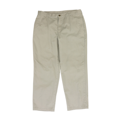Beige Regular Pants