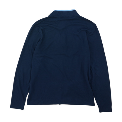 Navy Villanova Wildcats Solid 1/4 Zip Pullover
