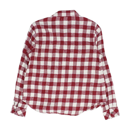 Red Check Flannel Button Down