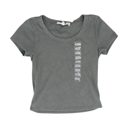 Gray Blouse
