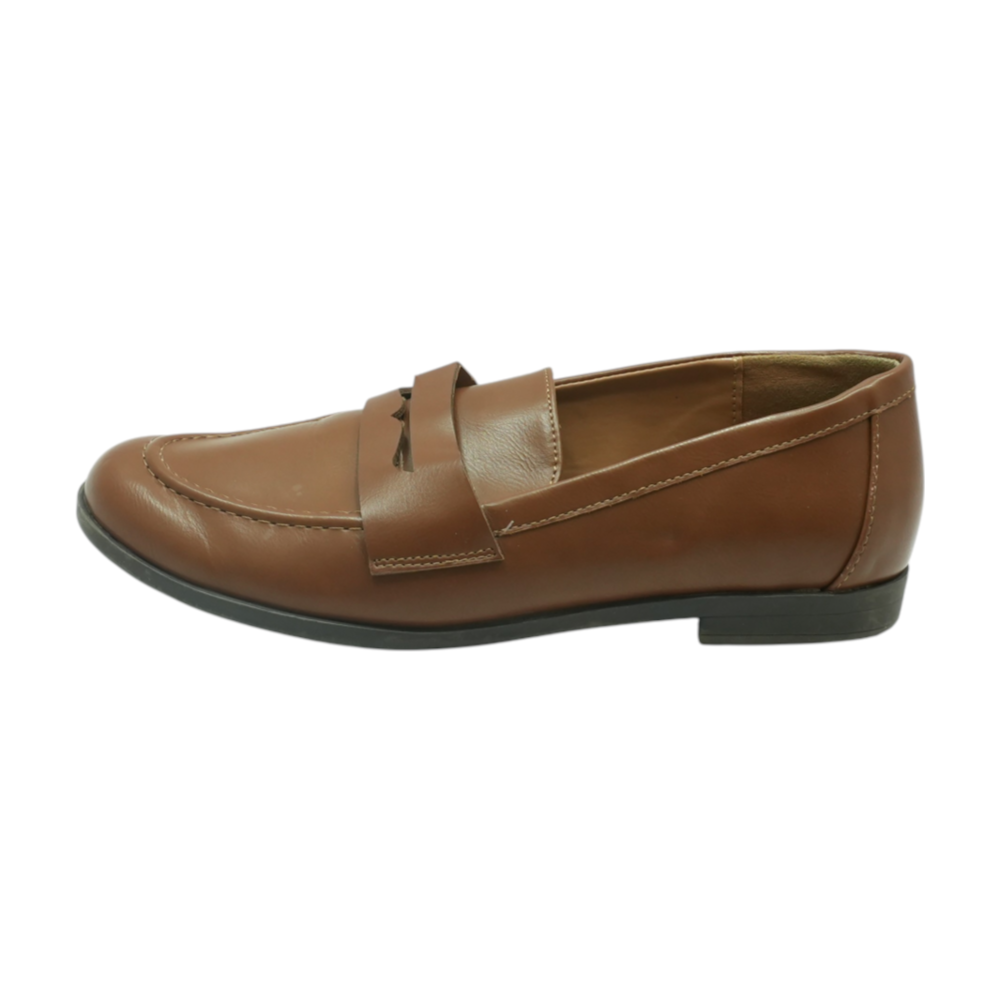 Brown Slip-On Flats