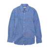 Blue Plaid Long Sleeve Button Down