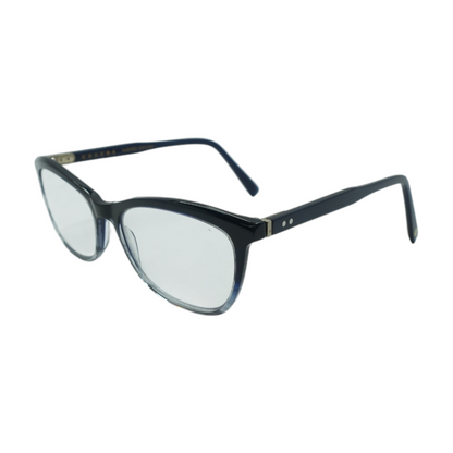 Navy Angelou Rectangle Prescription Eyewear