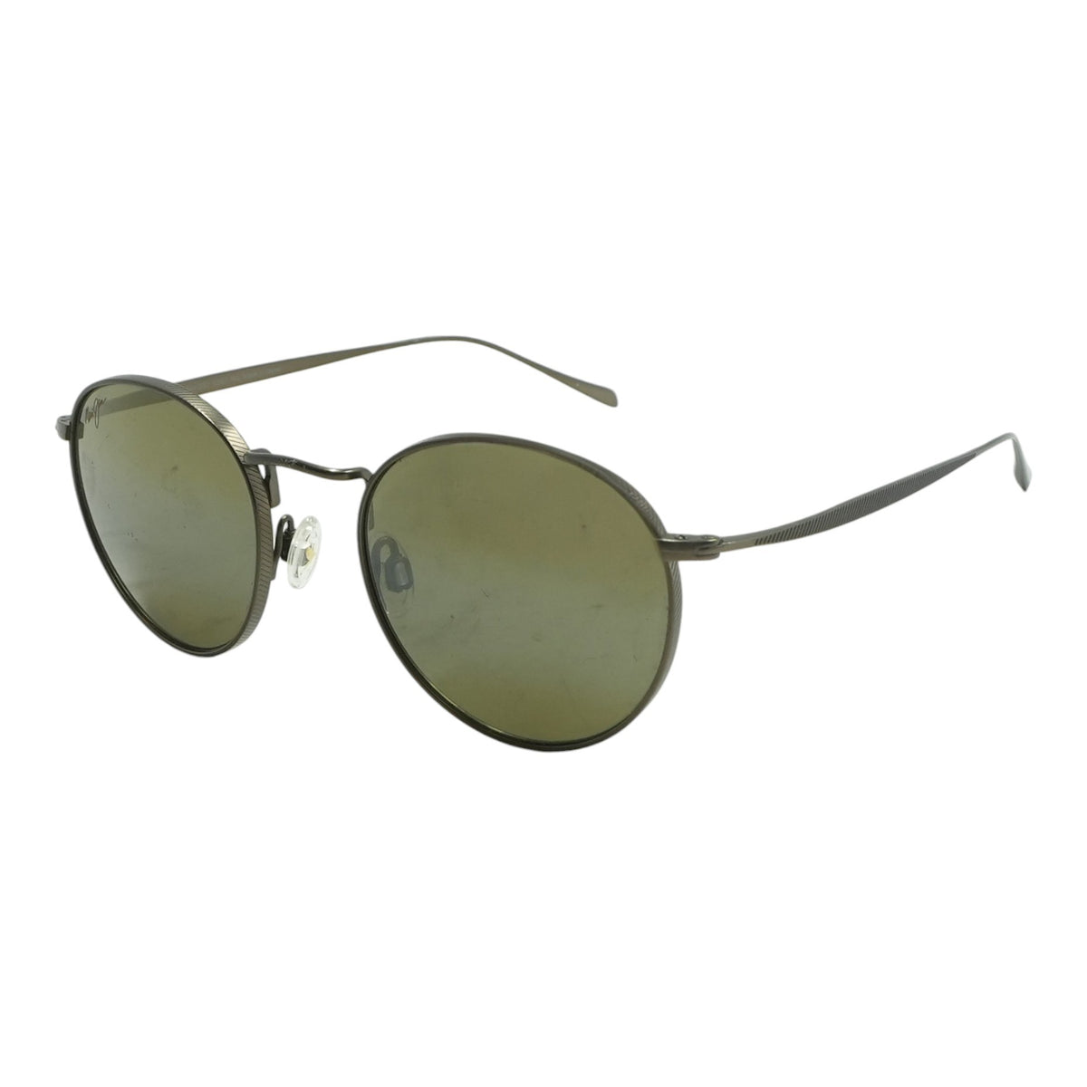 Bronze Nautilus Round Sunglasses