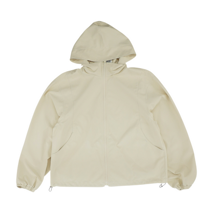 Beige Solid Jacket