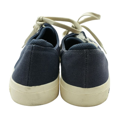 Navy Lace Up Casual Shoes