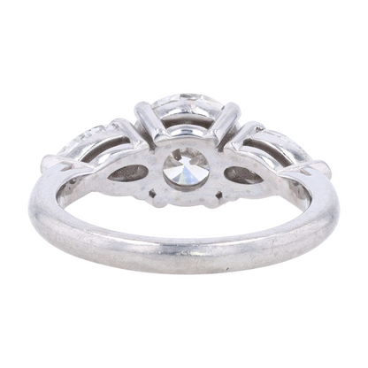 2 1/10 ctw Platinum Diamond Engagement Ring