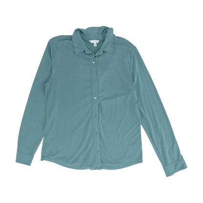 Green Solid Pajama Top