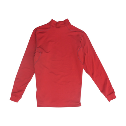 Red Solid Active T-Shirt