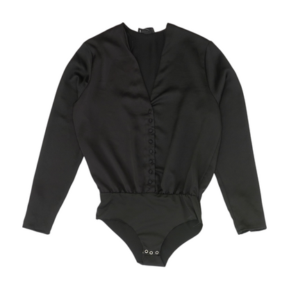 Black Bodysuit Blouse