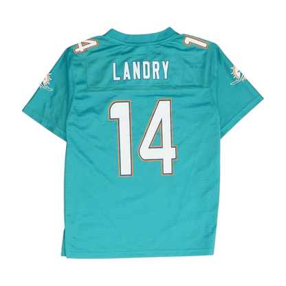 Men's Blue Miami Dolphins Short Sleeve Jersey