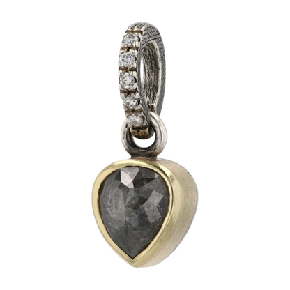 Sterling Silver Diamond Pendant