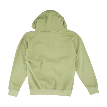Green Solid Hoodie Pullover