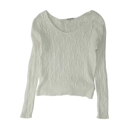 White Pullover Sweater