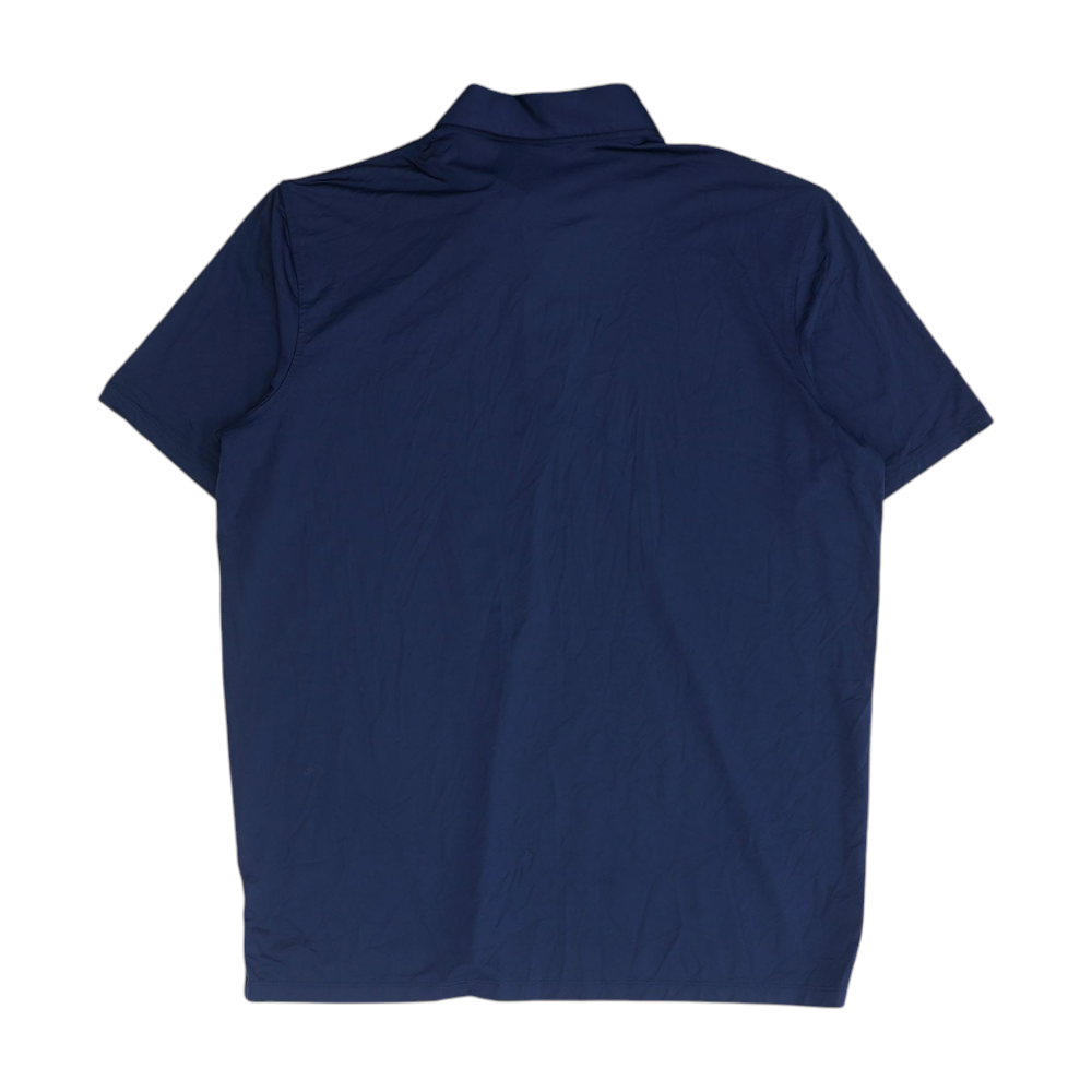 Greyson Navy Solid Short Sleeve Polo – Image 2